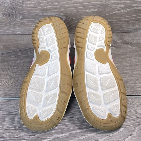 Keen Knotch River Little Girl Sz 2 Pink Purple Orange White Open Toe Sandals - Picture 7 of 12